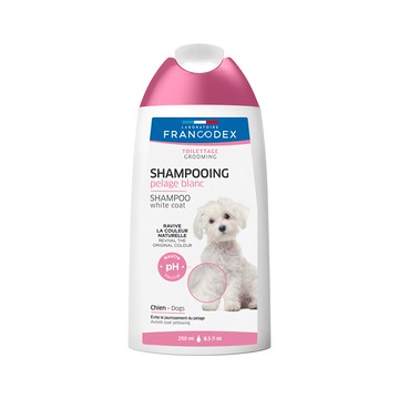 FRANCODEX 法典 亮白系美髮專業沐浴露 White Coat Shampoo 適用於犬隻  250ml  1瓶