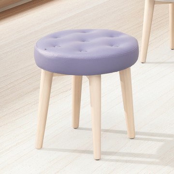 直人木業-SWEET實木功能椅凳6913-薰衣草紫