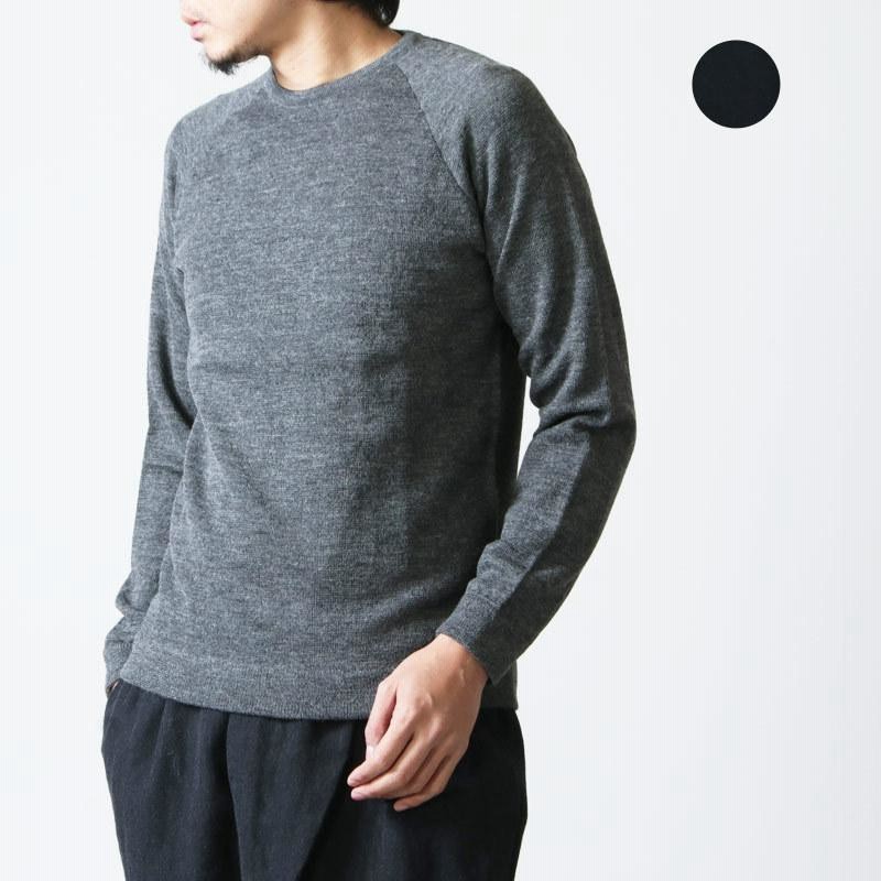 snow peak (スノーピーク) Raglan Crew Neck Knit Sweater / ラグラン