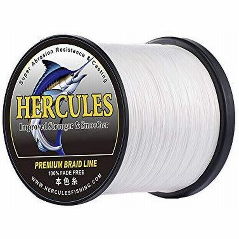 Hercules Peライン 色落ちない 釣りライン 4本編み ホワイト 150m 1号 6 8kg 15lb F0 16mm 釣り糸 高強度 高 通販 Lineポイント最大0 5 Get Lineショッピング