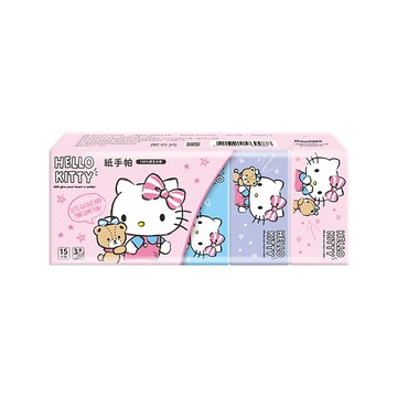Hello Kitty紙手帕10抽15入