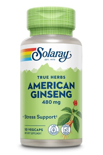 Solaray American Ginseng 480 mg - 50 VegCaps