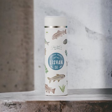 【和平庄園】保育魚類主題插畫保溫瓶 400ml