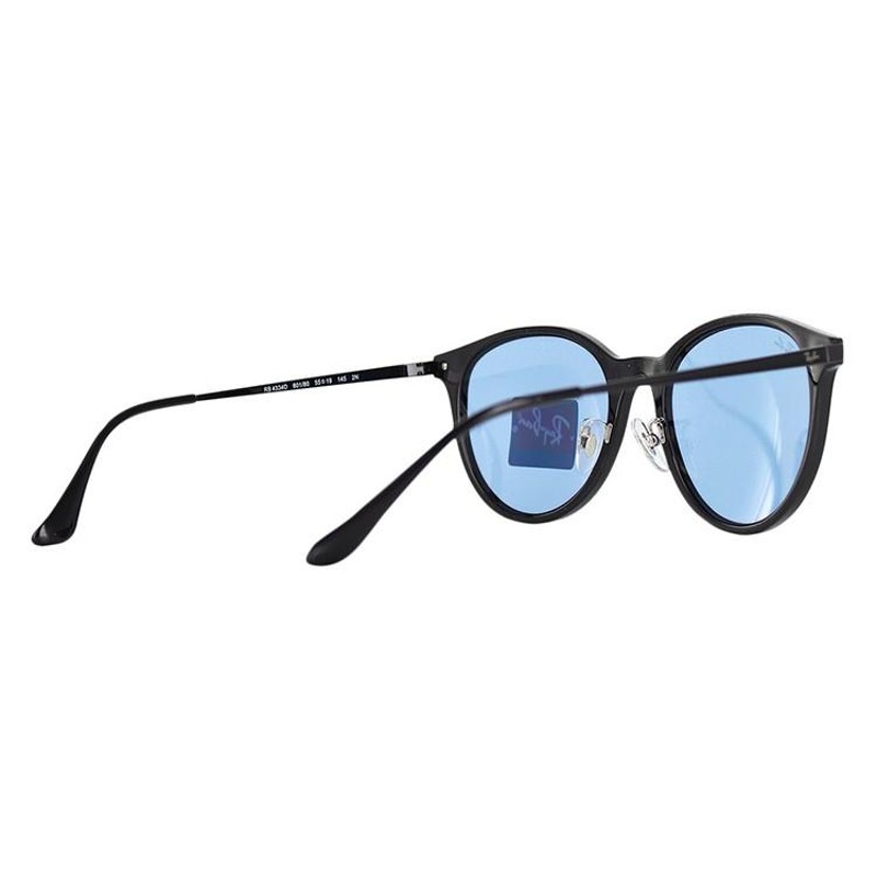 予約中！】 Ray-Ban◇サングラス/-/ウッド/BLK/BLU/メンズ/RB4334D 