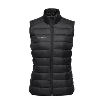 MAMMUT Crag IN Vest Women 保暖立領化纖背心 黑色 女款 #1013-03460