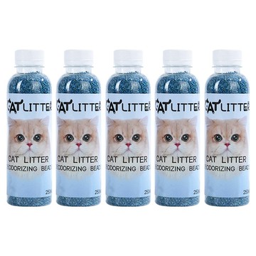 毛皇上 貓砂除臭珠 木屑款 茉莉  5個  250ml