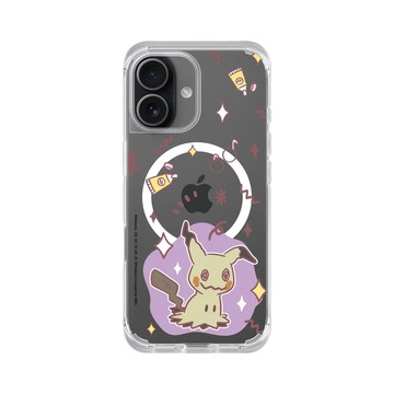 iPhone 17 ClearX (MagSafe 兼容) 晶透白 - 寶可夢 Pokemon - 暖色系列-謎擬Q