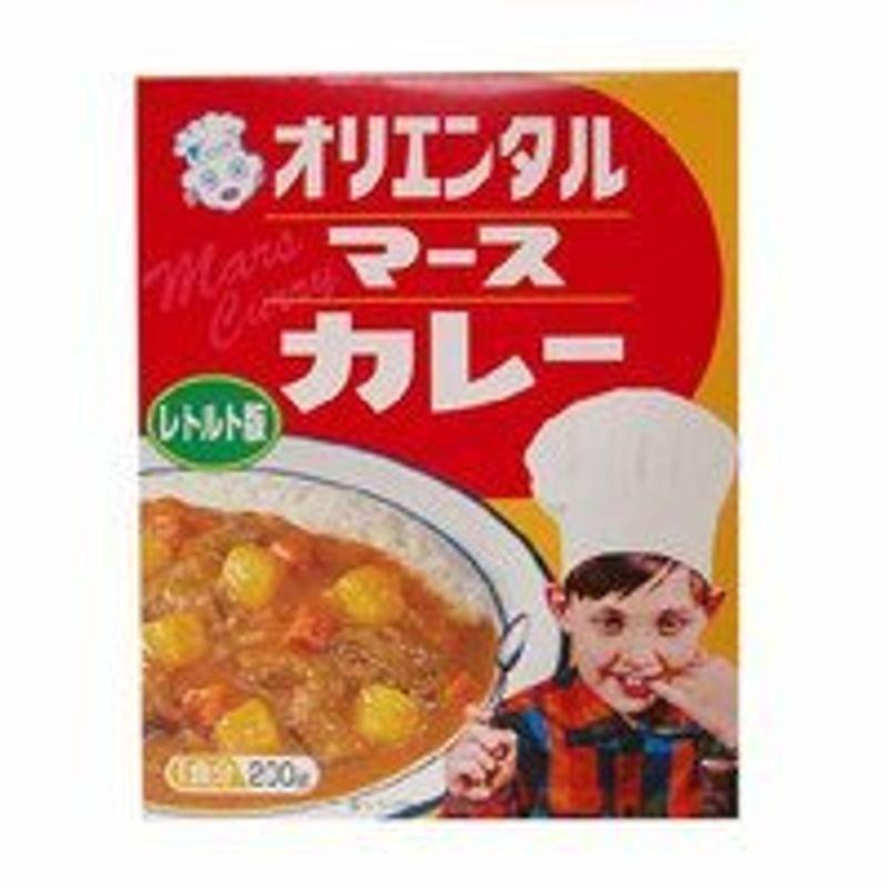 10箱セット オリエンタル マースカレー レトルト版 200g ×10箱セット(箱入) 全国こだわりご当地カレー