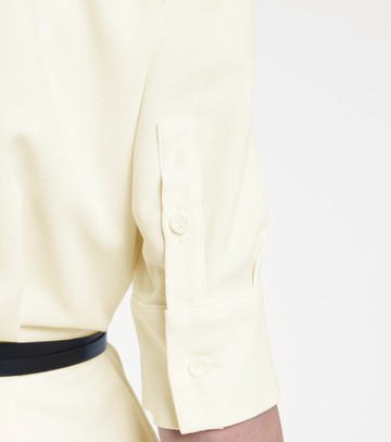 Altuzarra Nika belted crêpe top