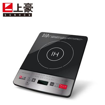 (福利品)上豪SUNHOW 微電腦電磁爐(銀)(IH-1688)