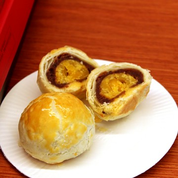 采棠肴鮮餅鋪-紅豆蛋黃酥8入
