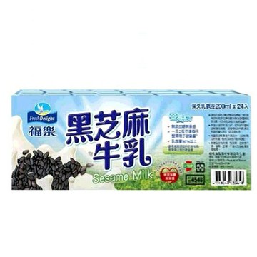 [COSCO代購5] D85670 福樂黑芝麻保久乳飲品 200毫升 X 24入