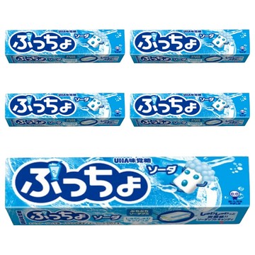 UHA 味覺糖 普超條糖 汽水味  50g  5條