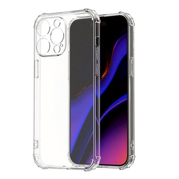 YADI 亞第 Apple iPhone 15 Pro Max 6.7吋 軍規四角氣墊空壓殼 2023 美國軍方摔落測試認證  透明