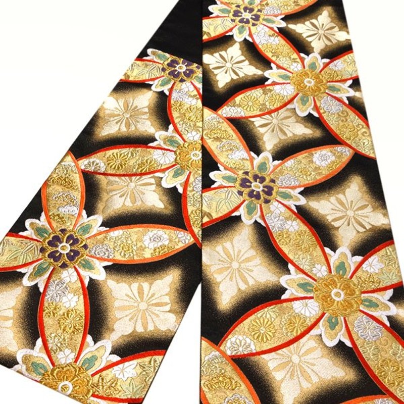 【E244】厳選西陣　唐織  宝尽くし花鳥吉祥文様濃鼠地　六通高級純金糸美術袋帯 E244】厳選西陣唐織 宝尽くし花鳥吉祥文様濃鼠地六通高級純金糸美術袋帯