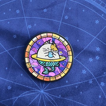 【预购9/16出货】磁吸拼圖冰箱貼- 貓星座系列- 摩羯座