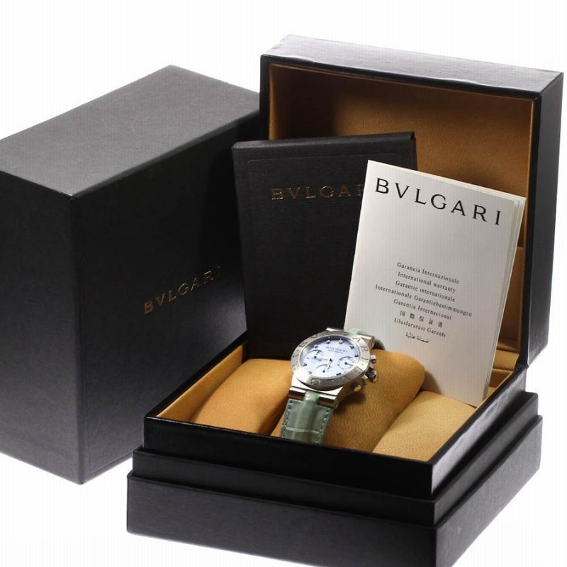ブルガリ BVLGARI ディアゴノ メンズ 良品 箱・保証書 ブルガリ BVLGARI ディアゴノ メンズ 良品 箱・保証書