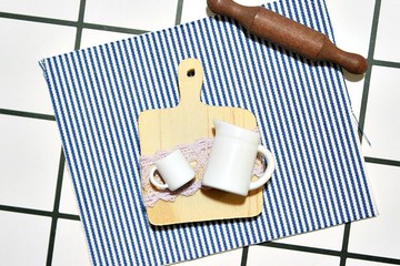 >>黏土系列-早餐牛奶- =>磁鐵系列 #冰箱磁鐵 "Fake Food