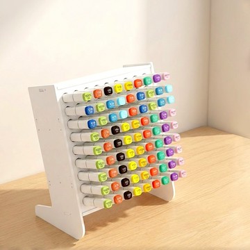 [台灣現貨] 斜插式筆筒 文具收納盒 筆架 馬克筆收納架