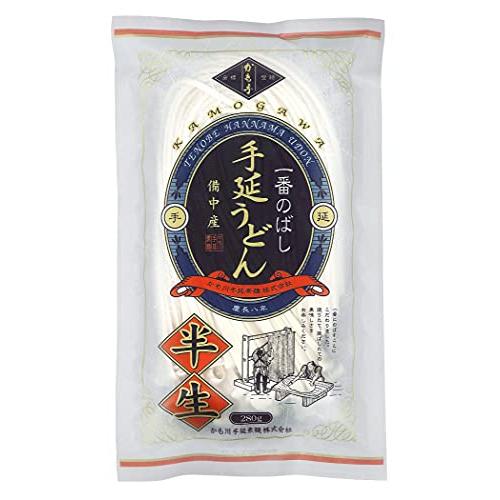 かも川手延べ素麺 一番のばし半生手延うどん 280g×3個