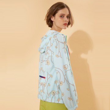 CLL巧玲瓏 清新蔓延印花外套 7477930