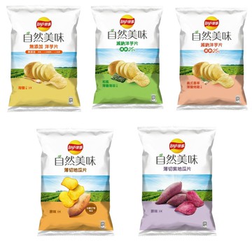 【蝦皮直營】樂事自然美味系列