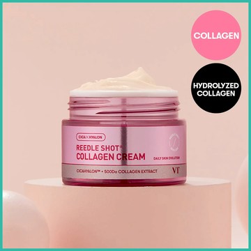 VT Reedle Shot Collagen Cream 50ml Special Set (Collagen Reedleshot 2ml*3)