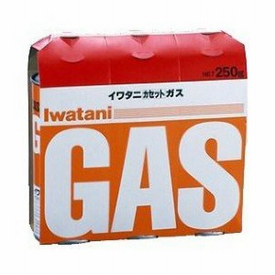 [T] イワタニ カセット ガスボンベ (250g×3本入り)