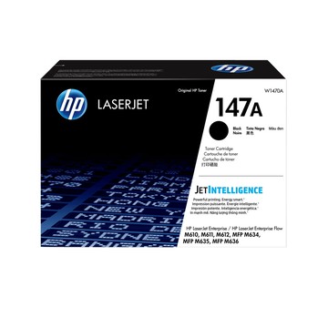 【正原廠】HP W1470A/1470/1470A/147A 原廠黑色碳粉匣HP M610 / M611/ M612/ M634/ M635