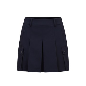 梭織半身裙 SKIRTKC7522WCSW12 休閒 女裙 深靛蓝色 1911657-401