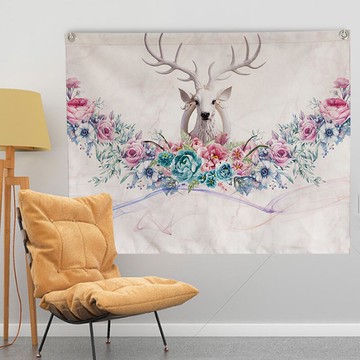 背景布 ins風掛布掛毯網紅北歐少女房間宿舍布置臥室床頭裝飾墻布