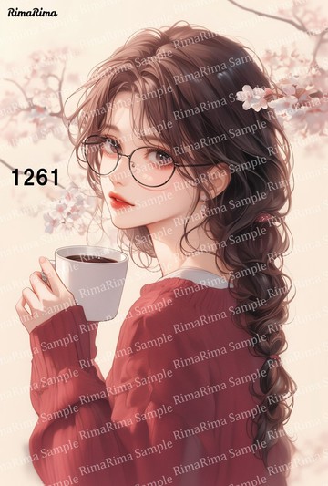1261 原創貼紙 原創人物貼紙 貼紙 RimaRima