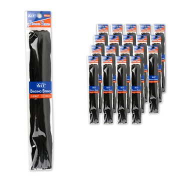 AST 棉質事務帶公文繩帶 50cm 18條  20包  黑色