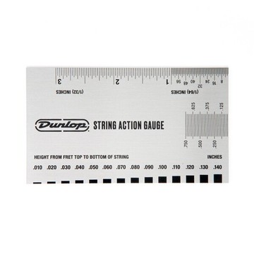 ☆唐尼樂器︵☆ Dunlop DGT04 弦距 測量尺規 測量卡 調整弦距 專用 吉他 電吉他 貝斯