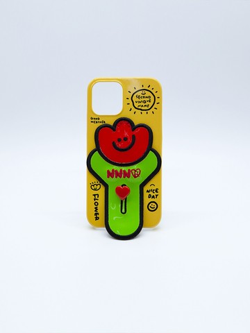 [Yellow] Flower Iphone Case