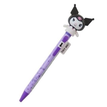 【震撼精品百貨】酷洛米_Kuromi~Sanrio 日本SANRIO三麗鷗 酷洛米型公仔原子筆0.7mm黑*51014