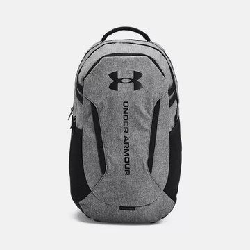 Under Armour UA Hustle 6.0 男女 後背包 灰