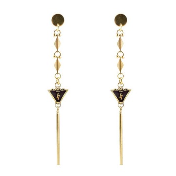 還原記號長式耳環