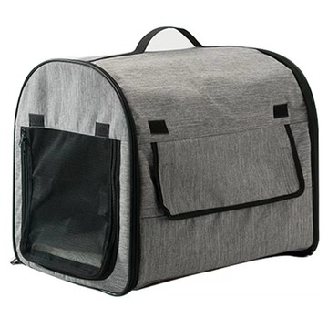 大空間狗帳篷 狗窩  1個  灰色  XS(37 x 30 x 30cm)