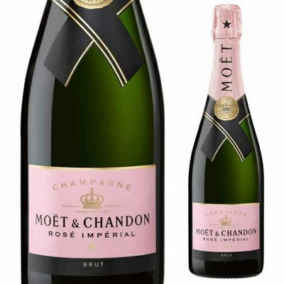 【１着でも送料無料】 ロゼ CHANDON & MOET インペリアル 2本セット（新品】モエ 750ml その他