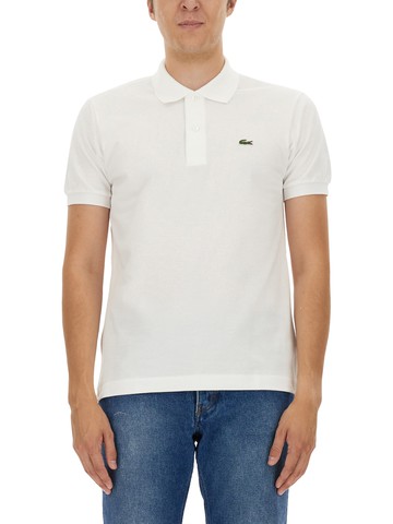 lacoste polo with logo