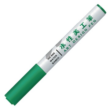 雄獅SIMBALION水性美工筆/RF.900/綠/4.0mm