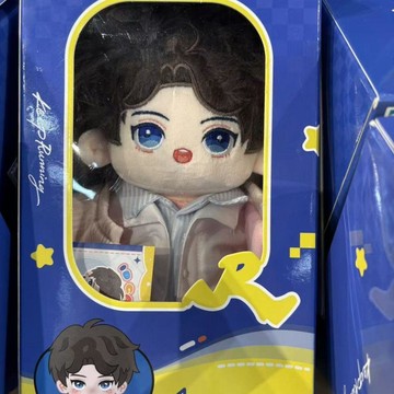⭐韓國代購正版⭐【預購定金】奔跑吧部落慢閃店張真源棉花娃娃 20cm 綜藝官娃屬代購官方正品熱銷