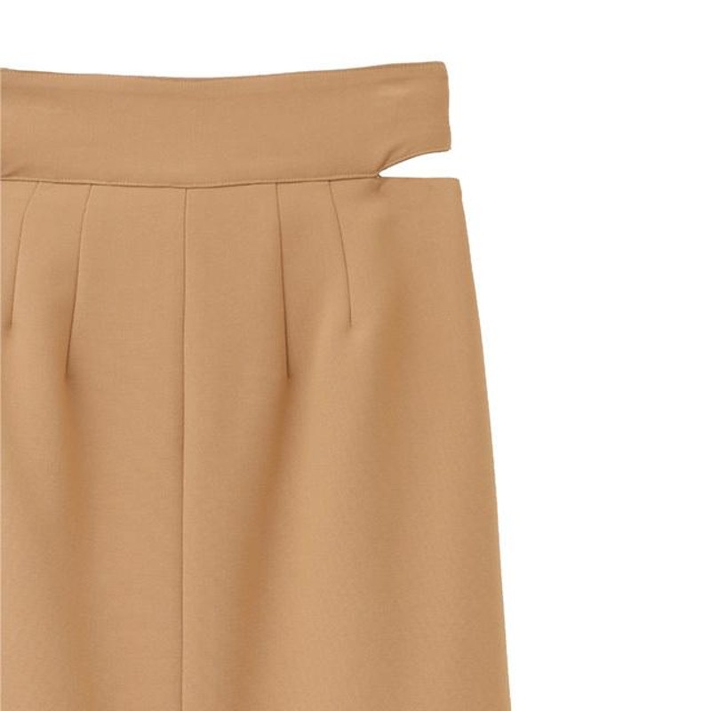 クラネ CLANE サイドカット リボン スカート SIDE CUT RIBBON SKIRT 