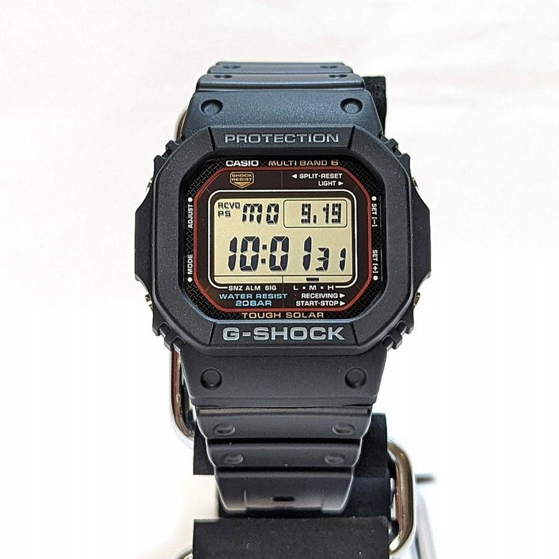 カシオ G-SHOCK 美品 ブラック 【75%OFF!】 - 時計