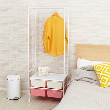 衣櫃/吊衣架/衣架/抽屜衣櫥 開放式抽屜衣櫥架   凱堡家居【H03268】