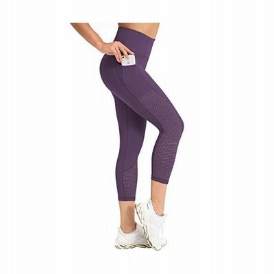 ヨガ パンツ スポーツ レギンス レディース ヨガ ウェア 7分丈 ハイウエスト フィットネス トレーニング ランニング タイツ ジム 通気 吸汗速乾 通販 Lineポイント最大get Lineショッピング