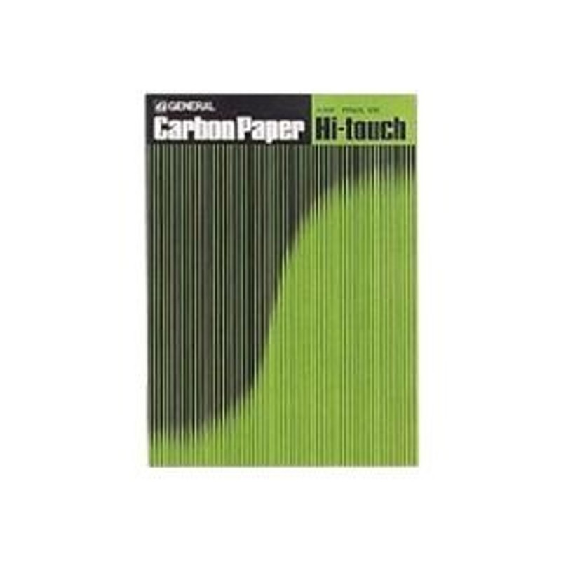 まとめ) ゼネラル カーボン紙ハイタッチカーボン紙 両面筆記用 赤 No.300 1冊(100枚) 〔×2セット〕 通販  LINEポイント最大0.5%GET LINEショッピング