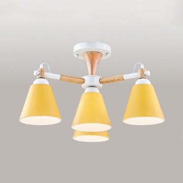 E27 北歐風半吸頂四燈 B188-53-12-1685