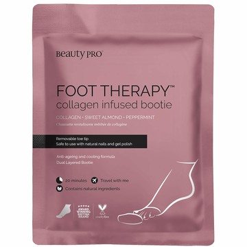 BeautyPro 膠原蛋白足套，可移除腳尖（1 雙）